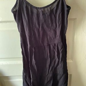 black tiered dress NWOT